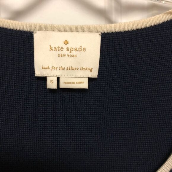 Kate Spade Navy and White Dress - Picture 7 of 8